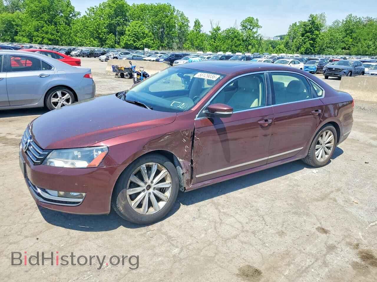 Photo 1VWCP7A3XCC077405 - VOLKSWAGEN PASSAT 2012