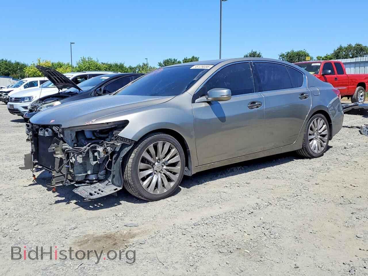 2014 Acura RLX Advance (VIN JH4KC1F97EC001064) — фото 1 из 13, Copart, повреждение: передняя часть