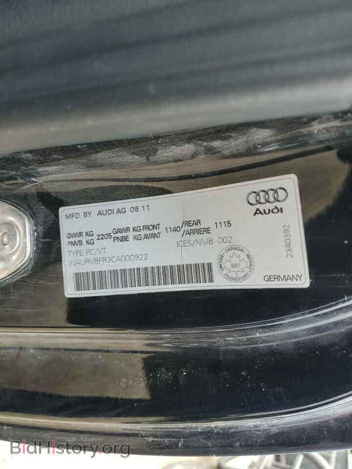 2012 AUDI S5/RS5 - VIN: WAURVBFR3CA000922 - Фото 13