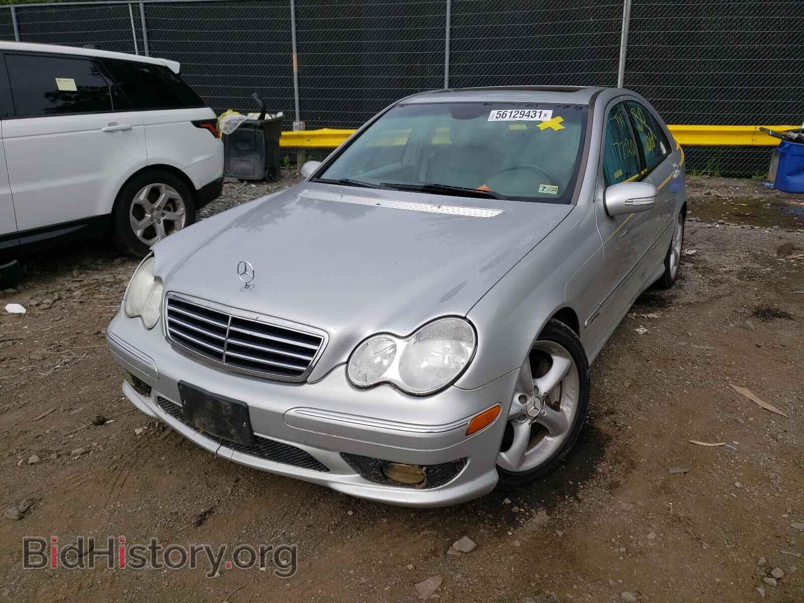 2006 MERCEDES-BENZ C-CLASS - VIN: WDBRF52H86E019556 - Фото 2