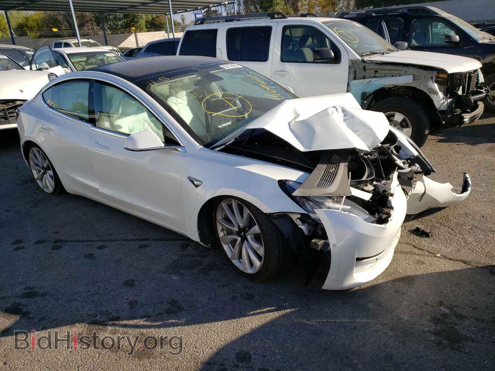 Photo 5YJ3E1EB6LF601272 - TESLA MODEL 3 2020