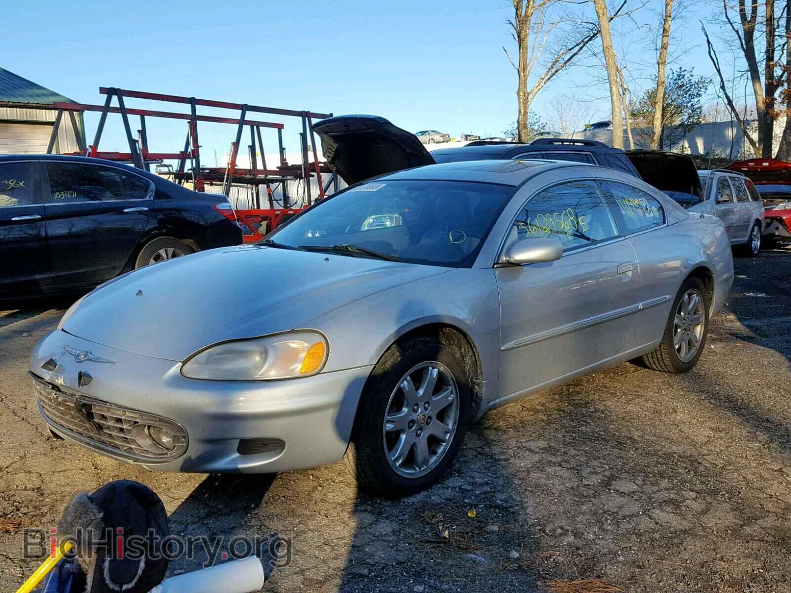 2001 CHRYSLER SEBRING - VIN: 4C3AG52H01E019834 - Фото 2