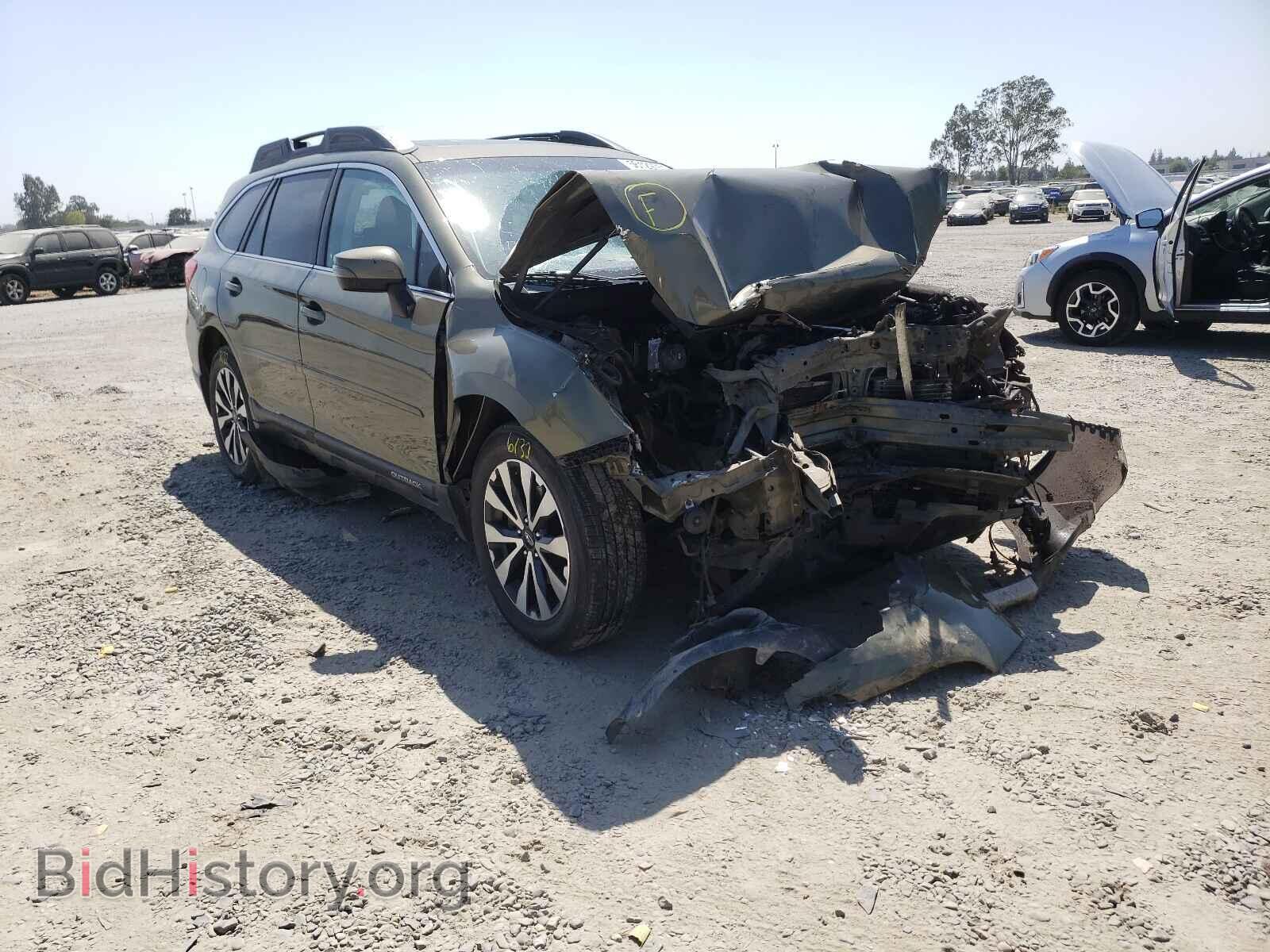 Фотография 4S4BSANC3F3241744 - SUBARU OUTBACK 2015