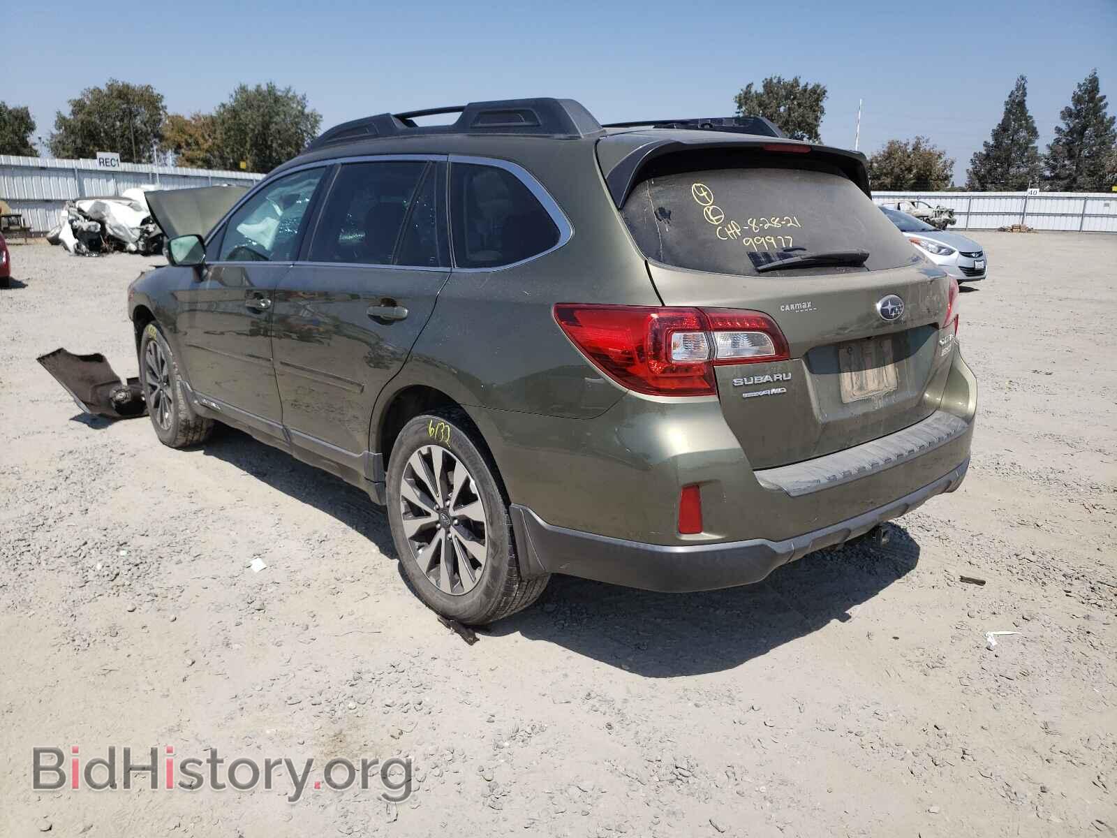 2015 SUBARU OUTBACK - VIN: 4S4BSANC3F3241744 - Фото 3