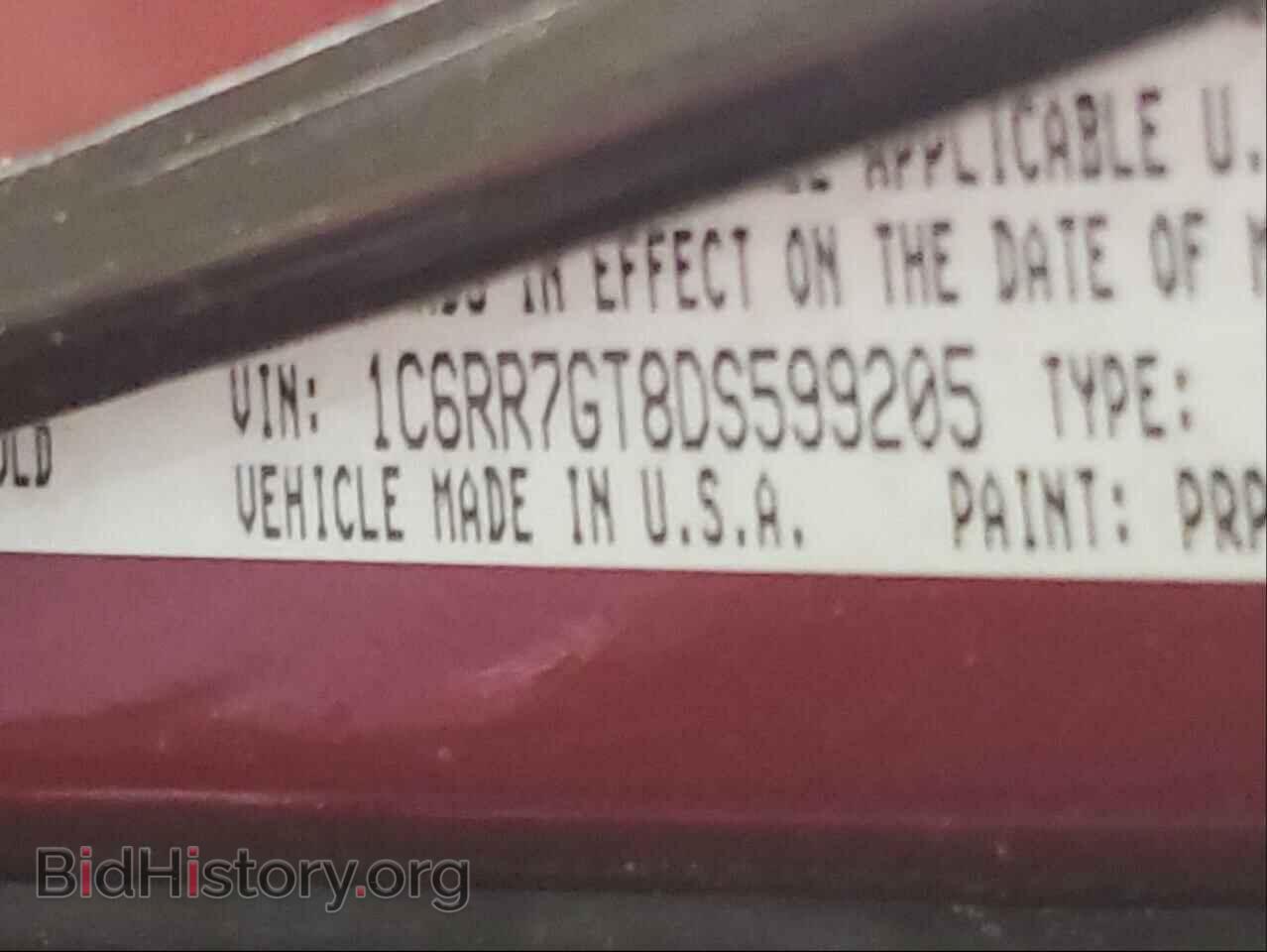2013 RAM 1500 - VIN: 1C6RR7GT8DS599205 - Фото 10
