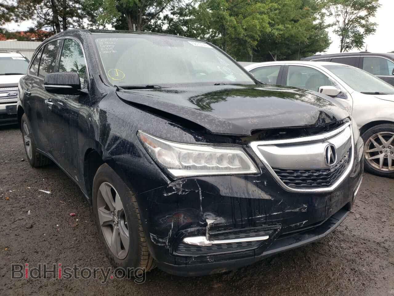 Фотография 5FRYD4H24FB019339 - ACURA MDX 2015