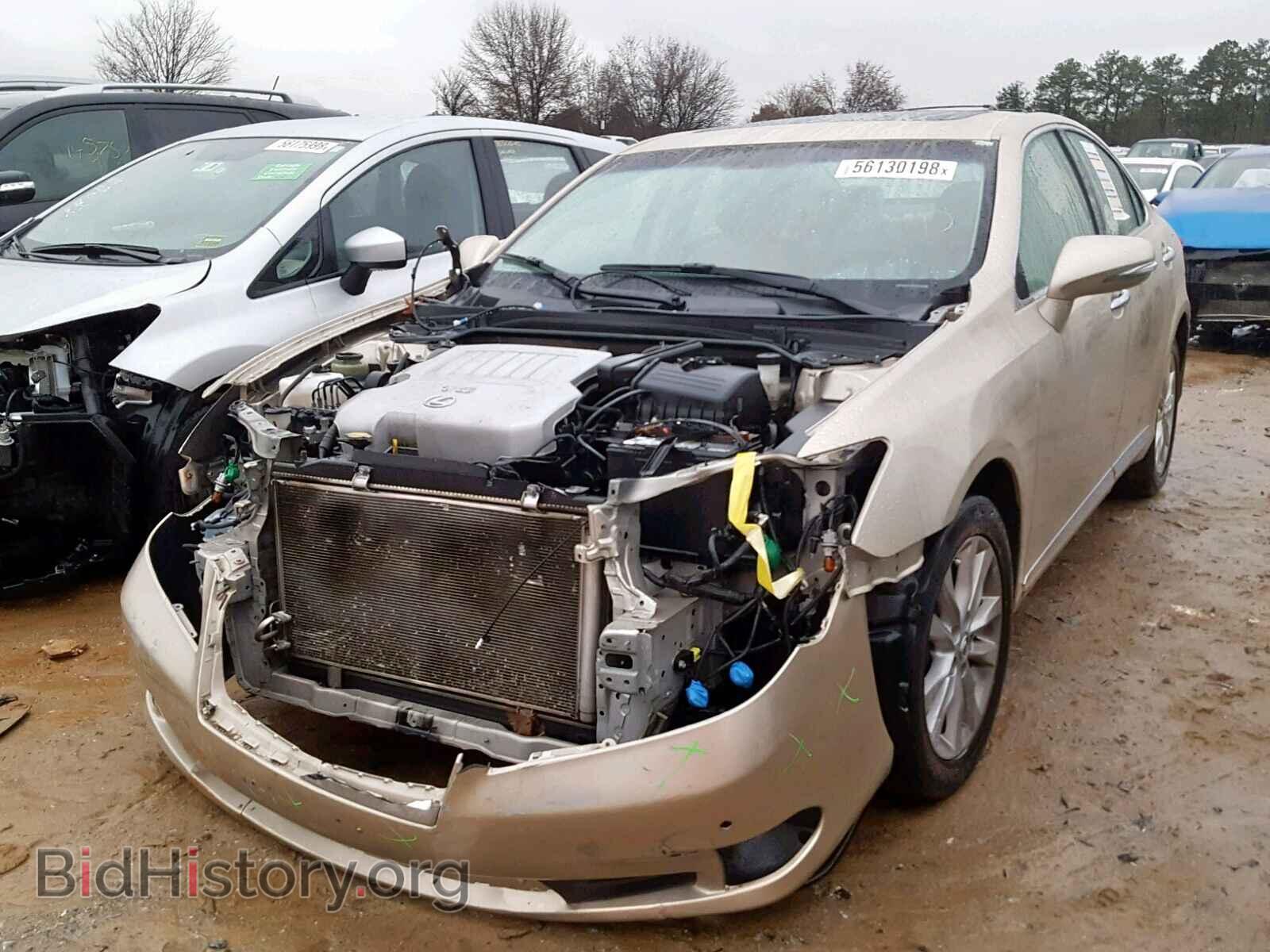 2012 LEXUS ES350 - VIN: JTHBK1EG6C2477909 - Фото 2