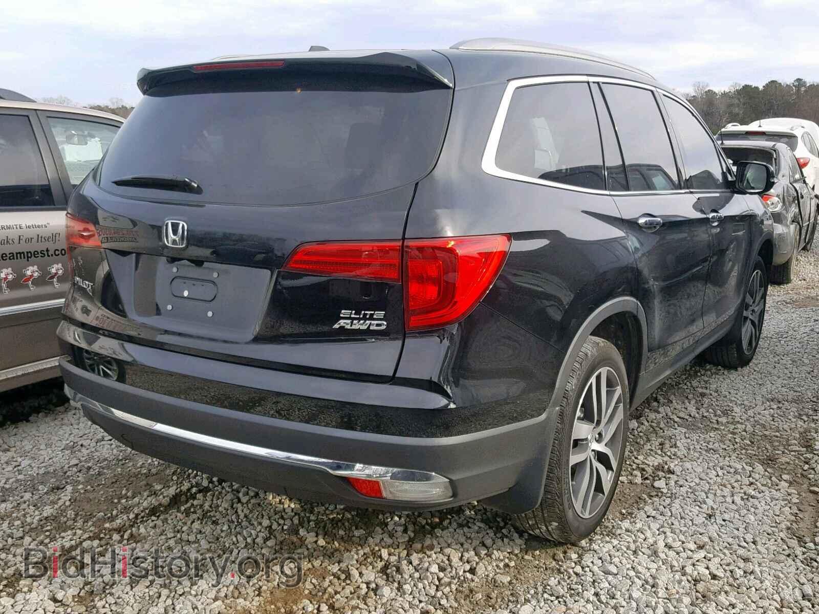2017 HONDA PILOT ELIT - VIN: 5FNYF6H06HB074187 - Фото 4