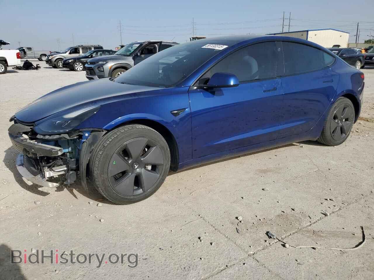 Photo 5YJ3E1EB3MF975713 - TESLA MODEL 3 2021