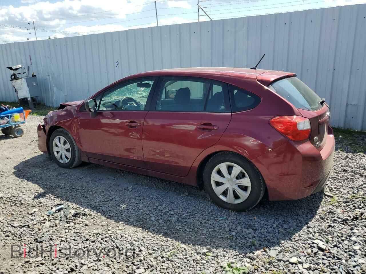 2012 SUBARU IMPREZA - VIN: JF1GPAA69CH246463 - Фото 2