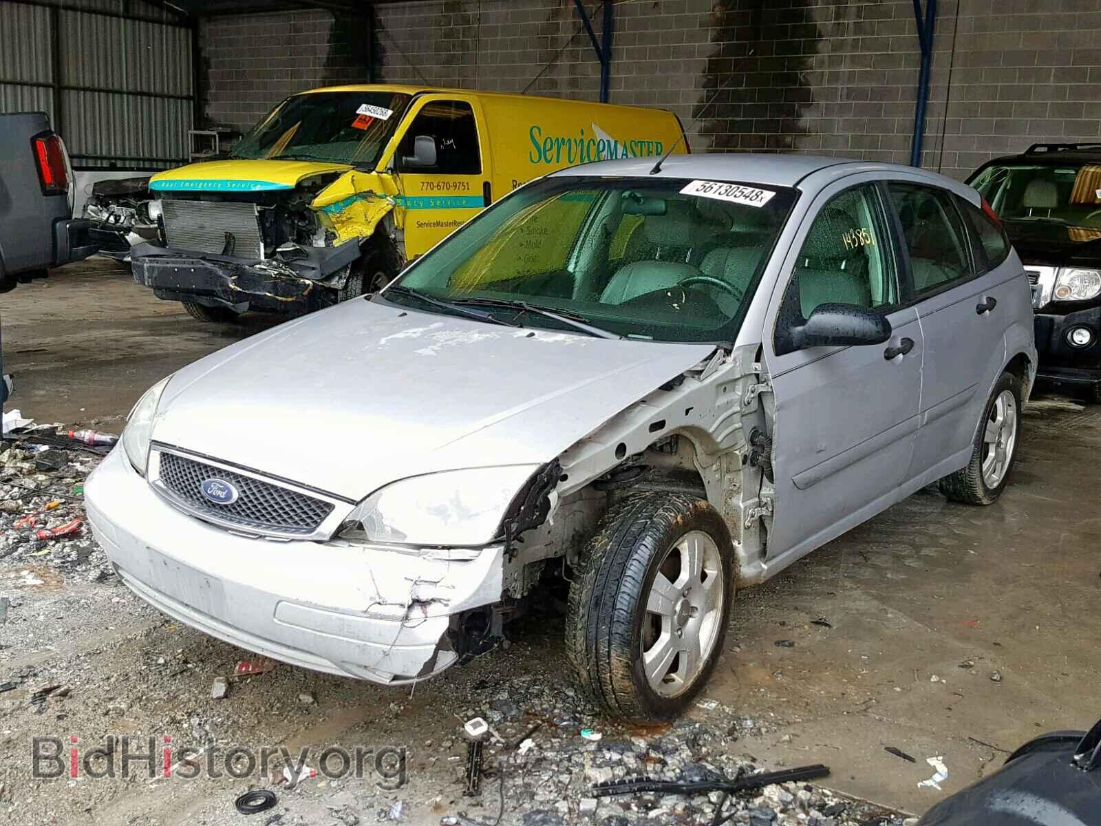 2005 FORD FOCUS - VIN: 3FAFP37N35R130716 - Фото 2