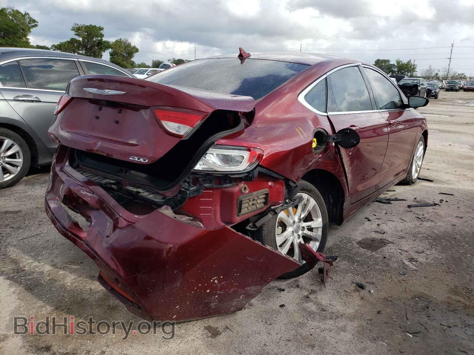 2016 CHRYSLER 200 - VIN: 1C3CCCAB1GN190298 - Фото 4