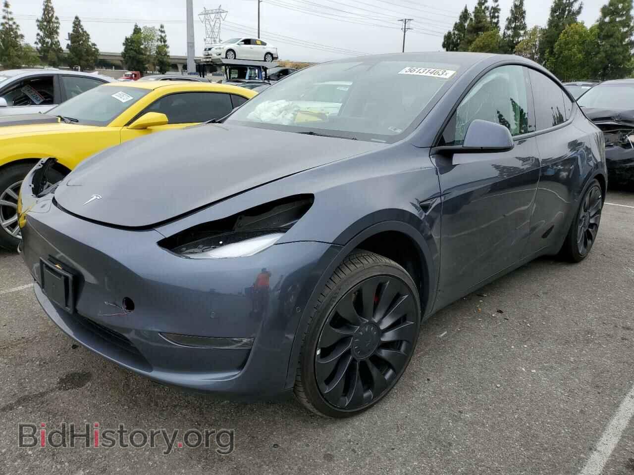 Photo 7SAYGDEF2NF390291 - TESLA MODEL Y 2022