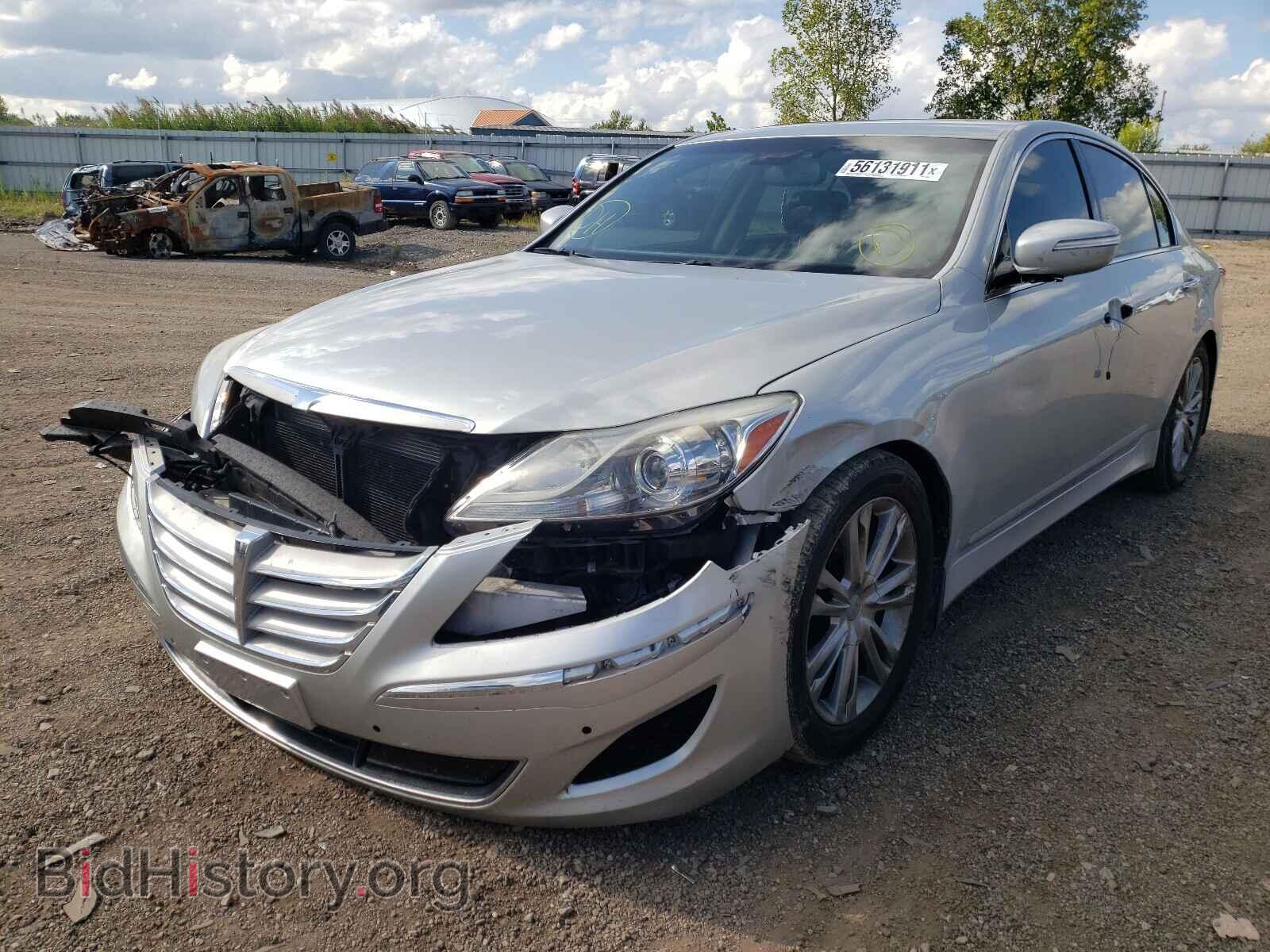 2012 HYUNDAI GENESIS - VIN: KMHGC4DD2CU189513 - Фото 2