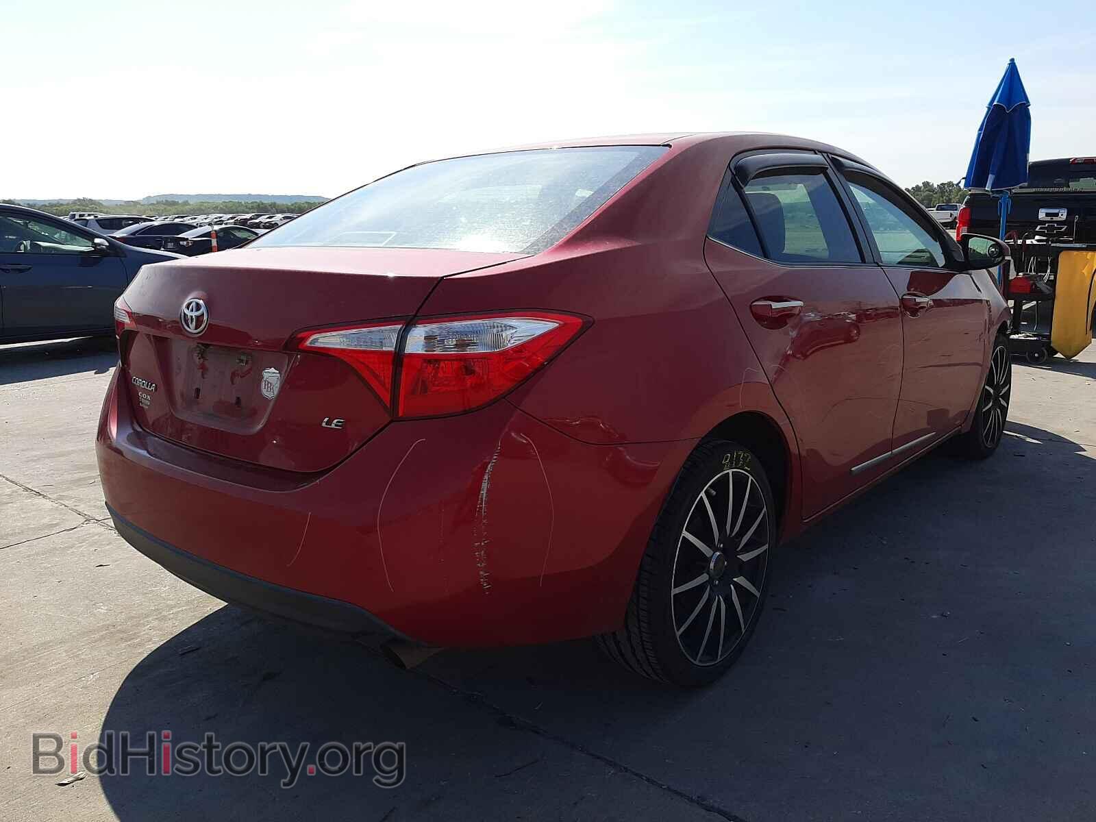 2014 TOYOTA COROLLA - VIN: 2T1BURHE3EC067738 - Фото 4