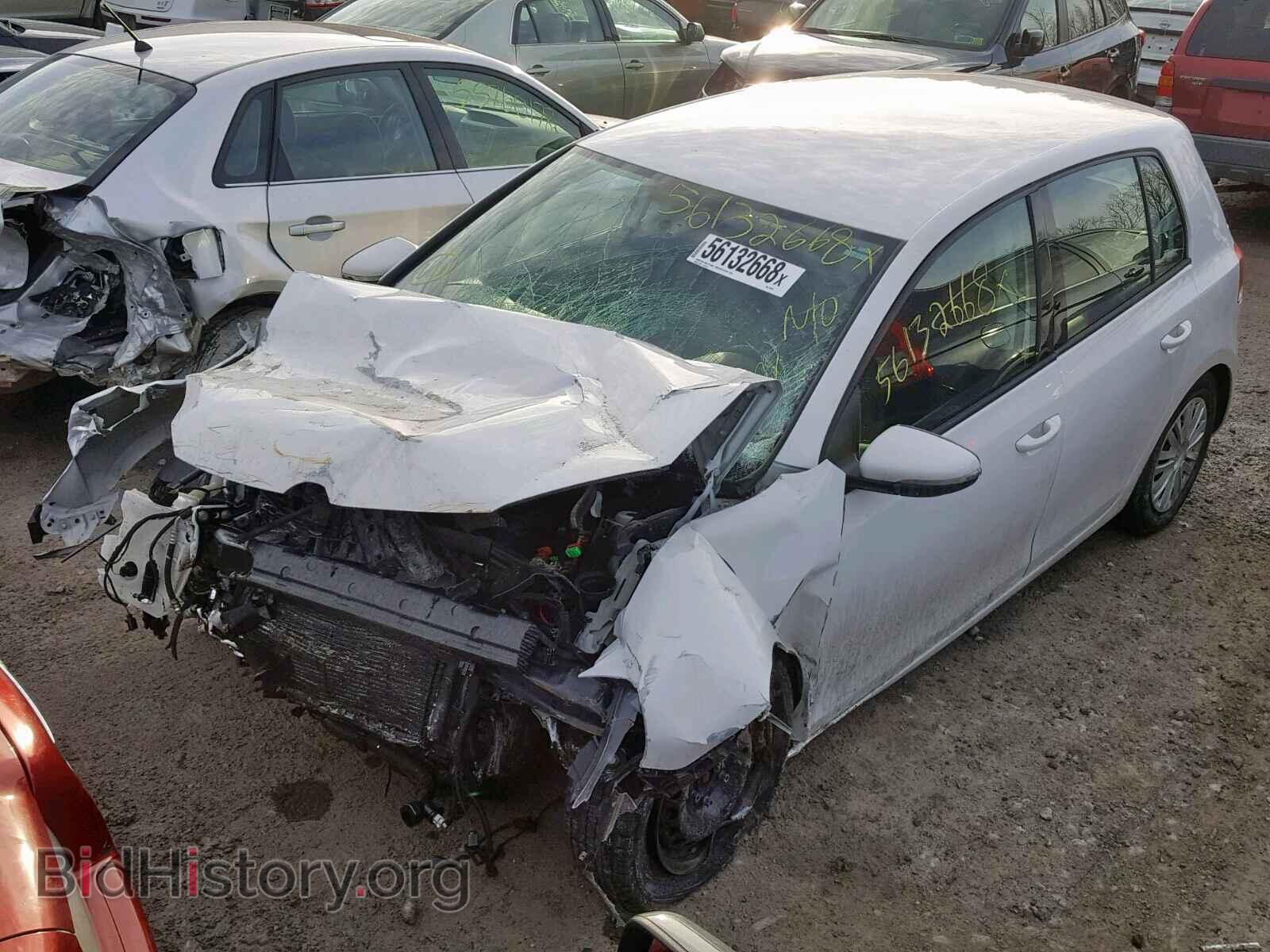 2013 VOLKSWAGEN GOLF - VIN: WVWDB7AJXDW070975 - Фото 2