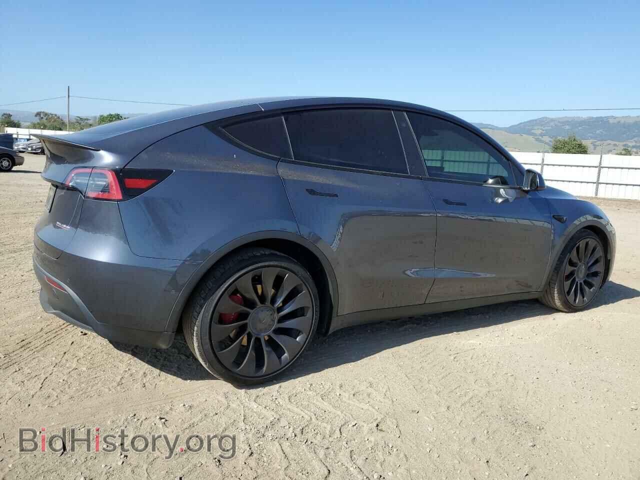 2022 TESLA MODEL Y - VIN: 7SAYGDEFXNF521502 - Фото 3