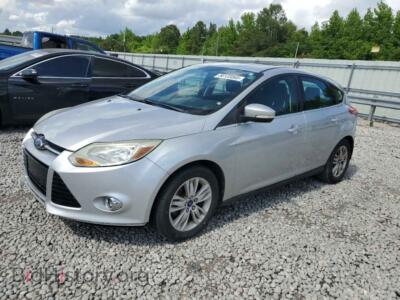 2012 Ford FOCUS SEL, серебристый — VIN 1FAHP3M23CL316626, Copart