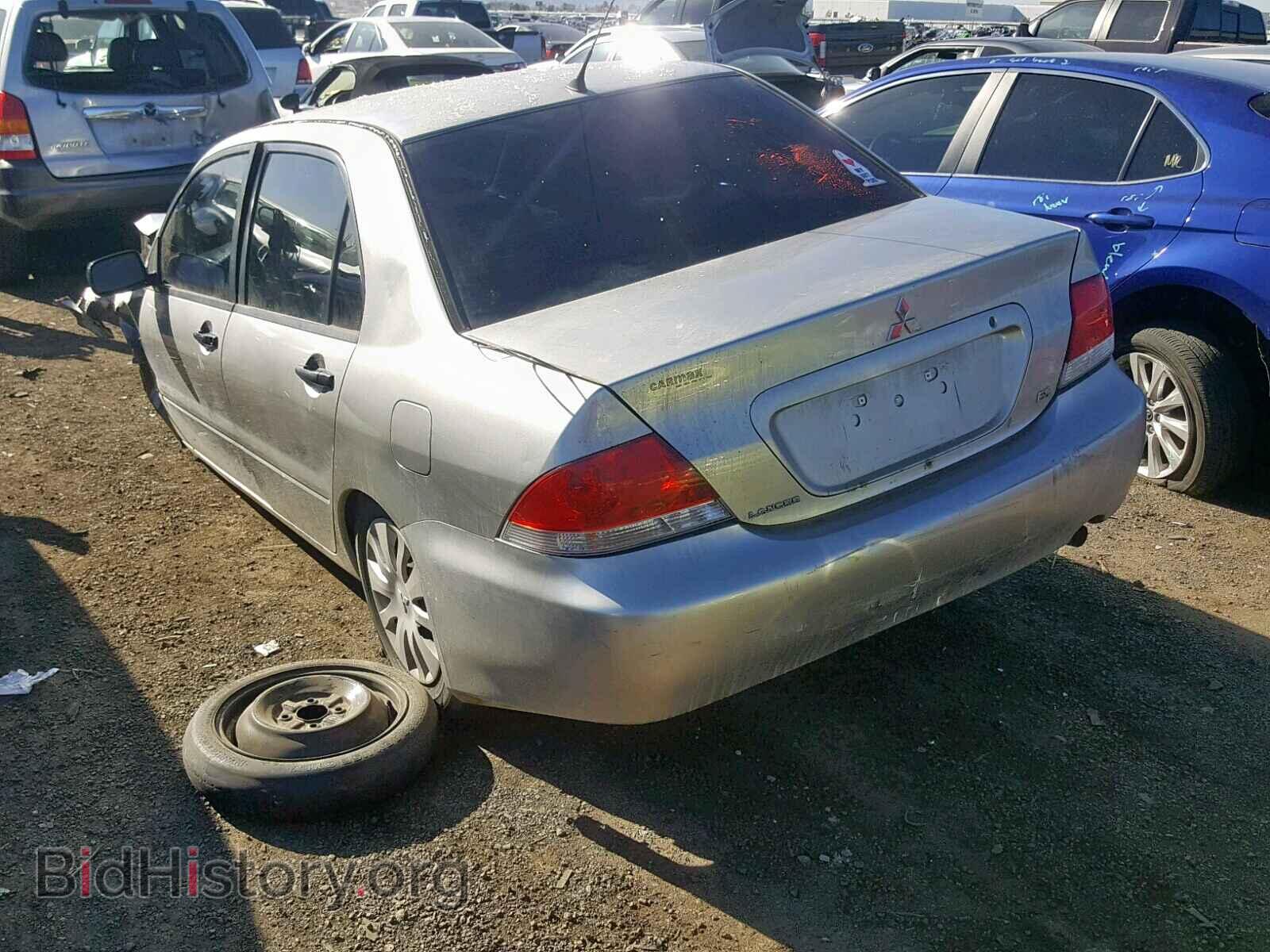 2006 MITSUBISHI LANCER - VIN: JA3AJ26E36U021781 - Фото 3