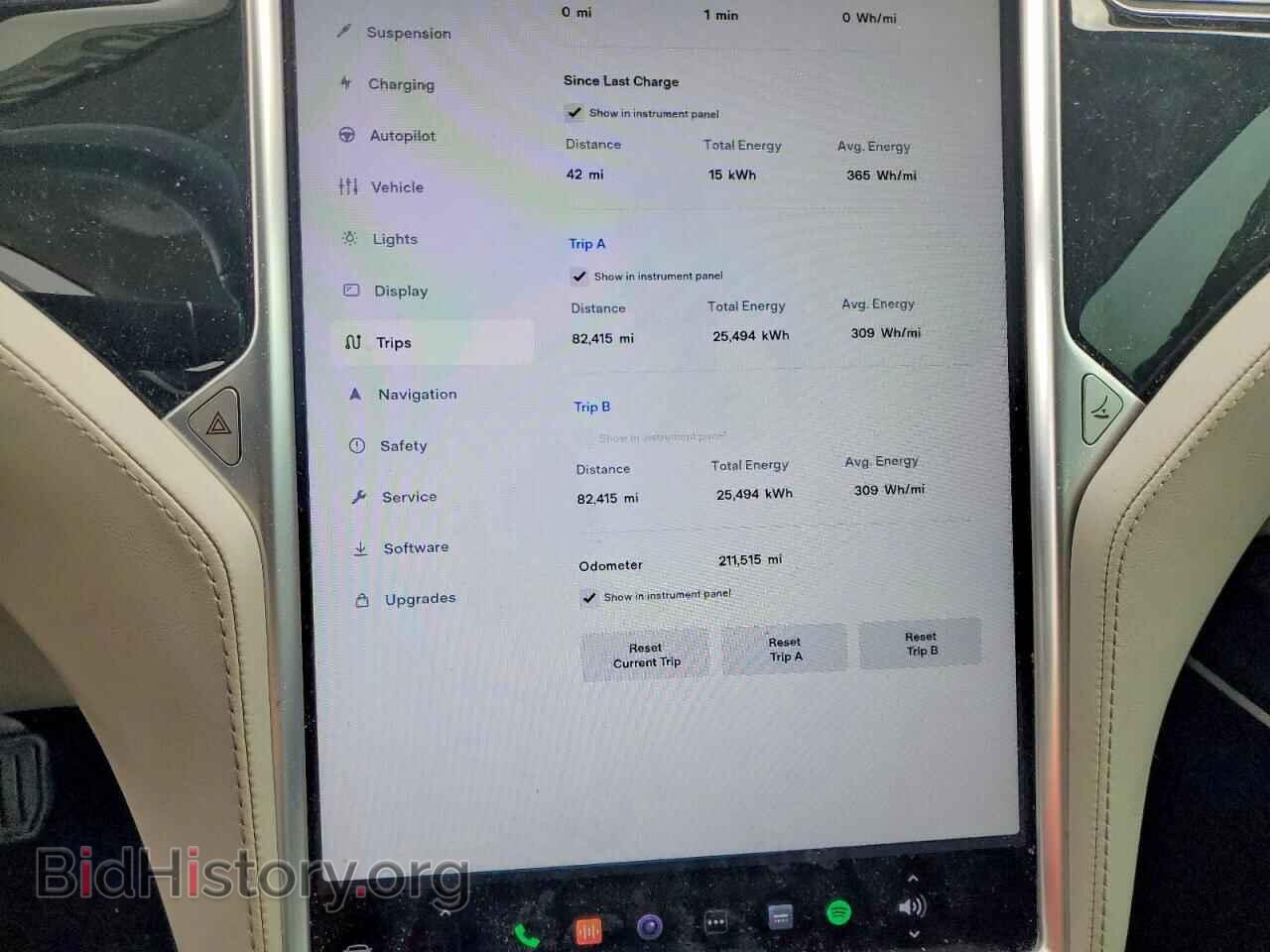 2016 TESLA MODEL S - VIN: 5YJSA1E20GF126716 - Photo 9