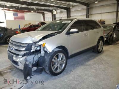 2013 Ford EDGE SEL, серебристый — VIN 2FMDK4JC0DBC03708, Copart