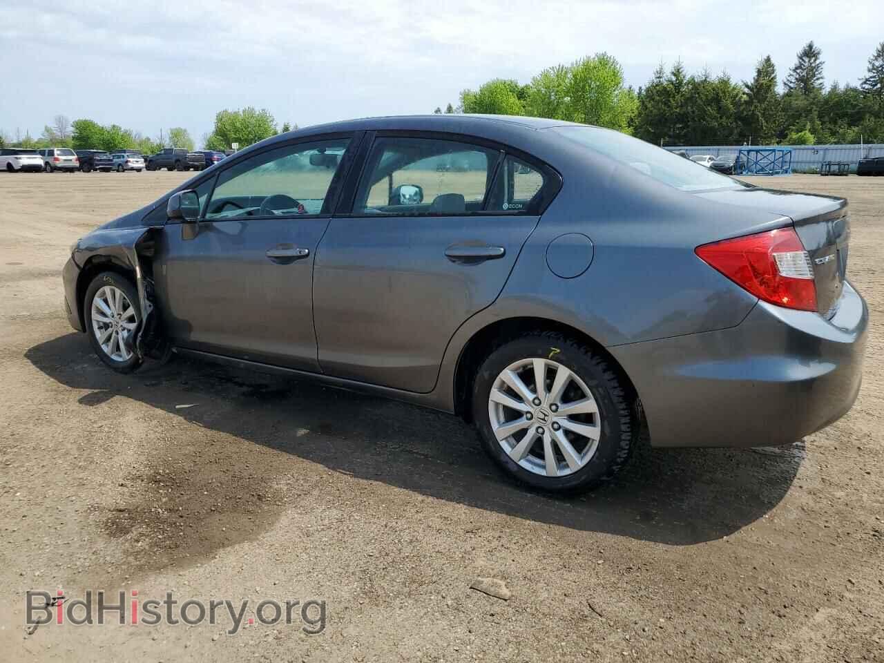 2012 HONDA CIVIC - VIN: 2HGFB2F54CH040117 - Фото 2