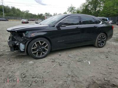 2017 Chevrolet IMPALA LT, черный — VIN 2G1105S35H9193121, Copart