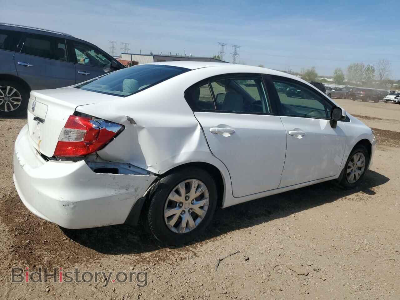 2012 HONDA CIVIC - VIN: 19XFB2F50CE037967 - Фото 3