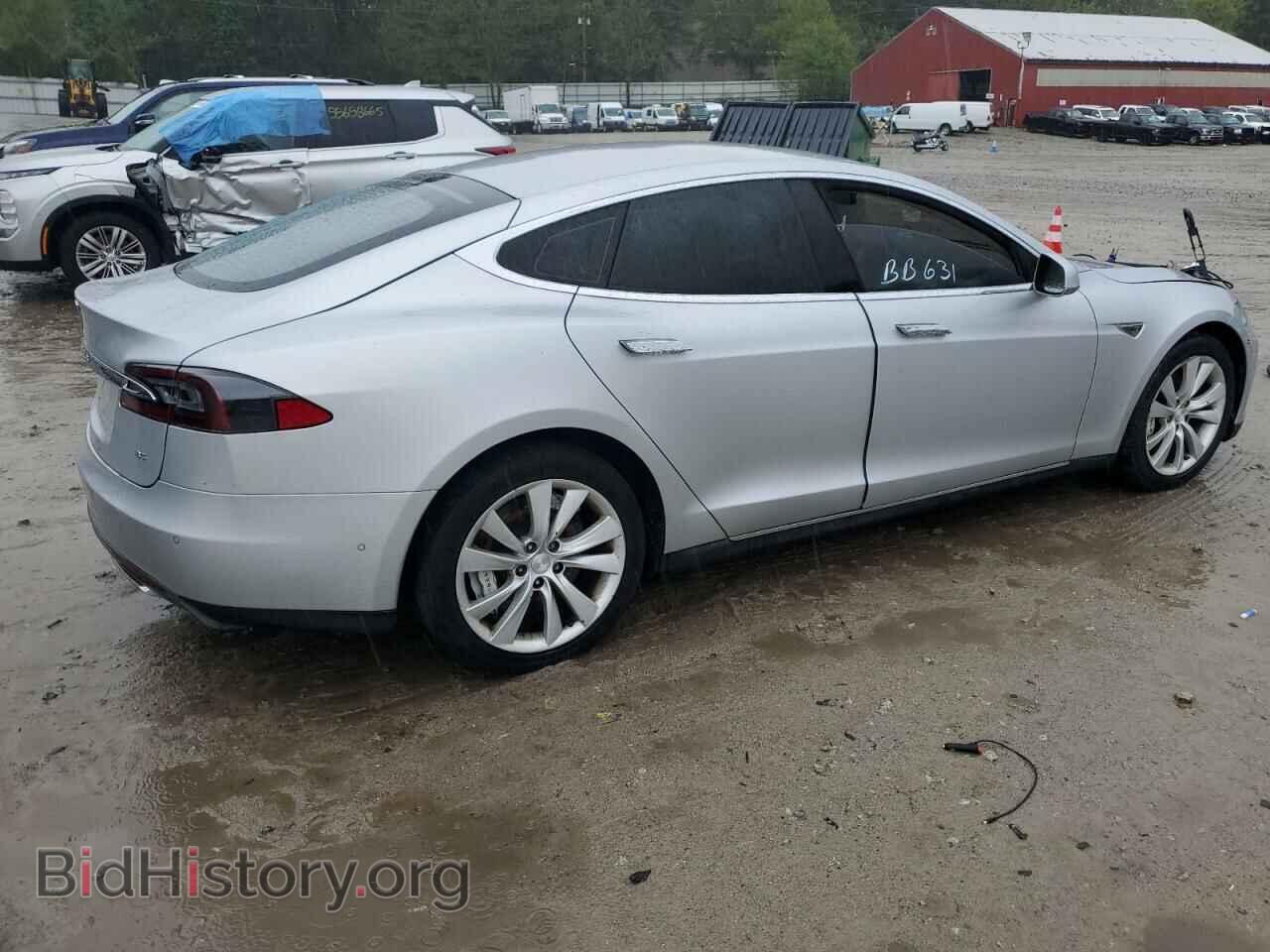 2014 TESLA MODEL S - VIN: 5YJSA1H10EFP55828 - Фото 3
