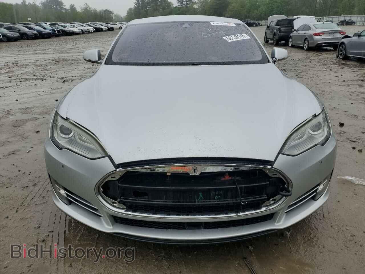 2014 TESLA MODEL S - VIN: 5YJSA1H10EFP55828 - Фото 5