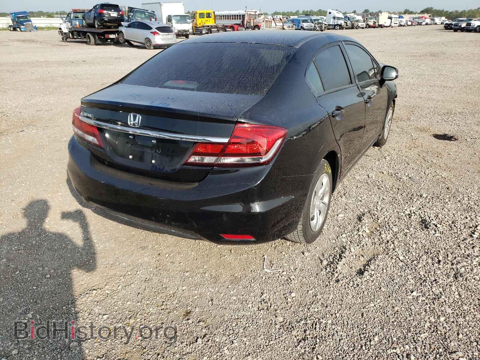 2013 HONDA CIVIC - VIN: 2HGFB2F59DH526584 - Фото 4
