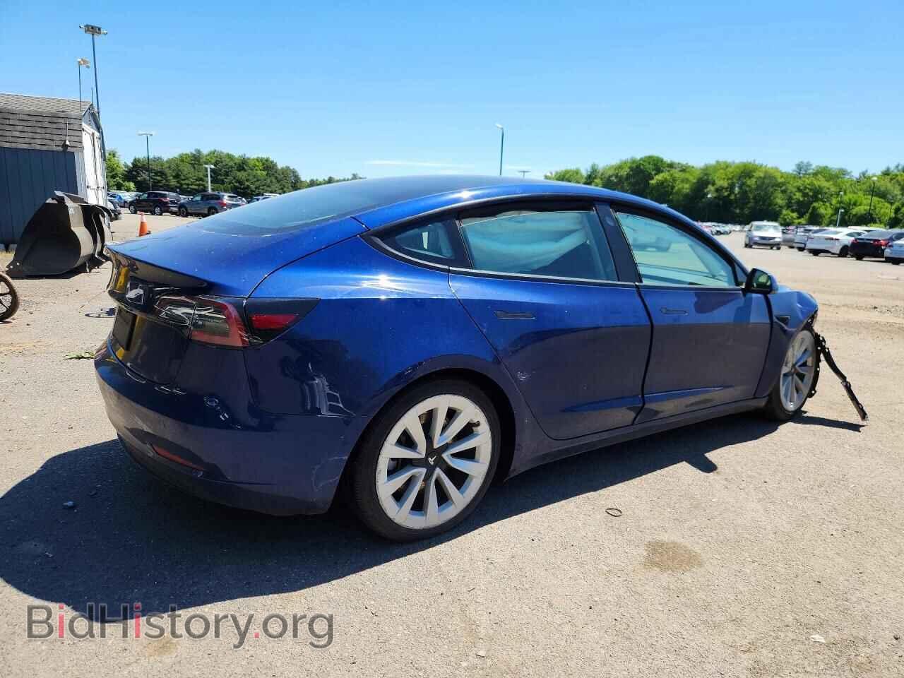 2022 TESLA MODEL 3 - VIN: 5YJ3E1EA7NF287836 - Фото 3