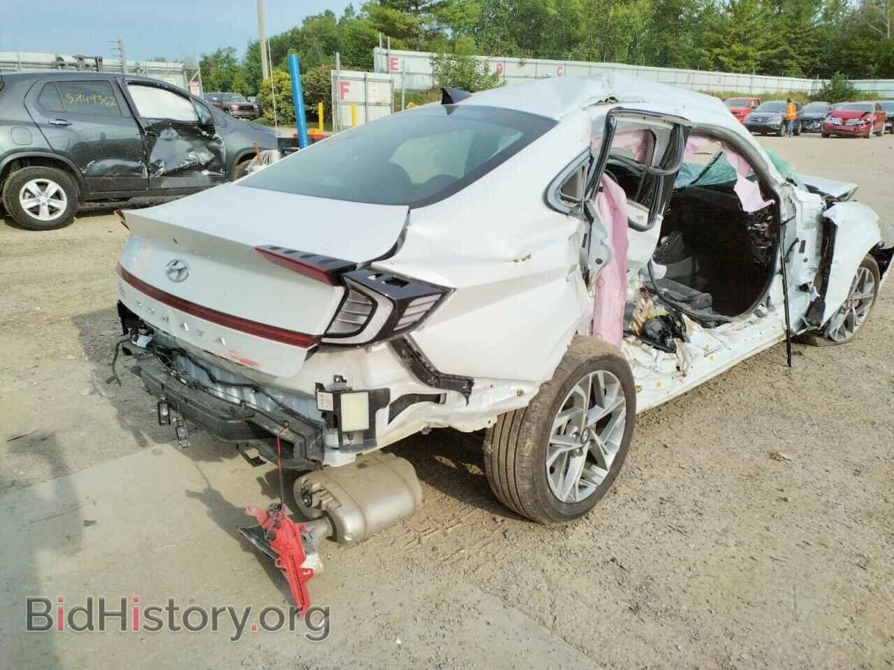 2021 HYUNDAI SONATA - VIN: 5NPEL4JA0MH085703 - Фото 4