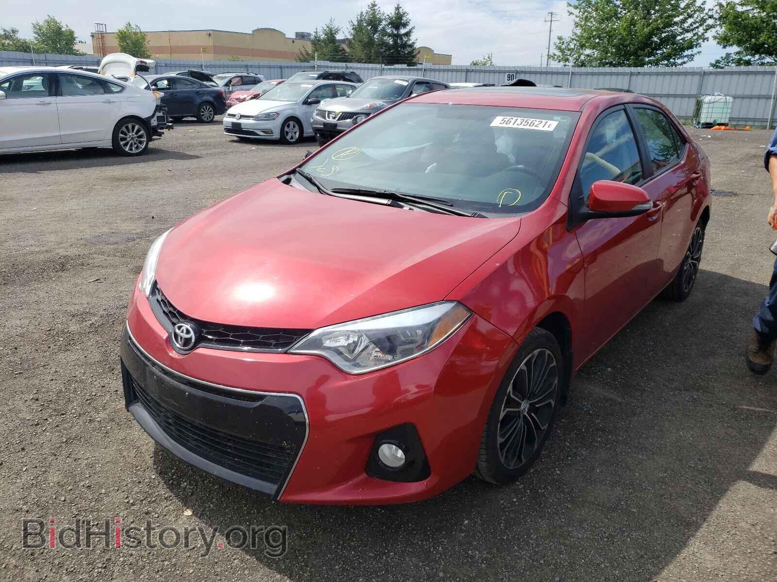 2014 TOYOTA COROLLA - VIN: 2T1BURHE8EC092702 - Фото 2