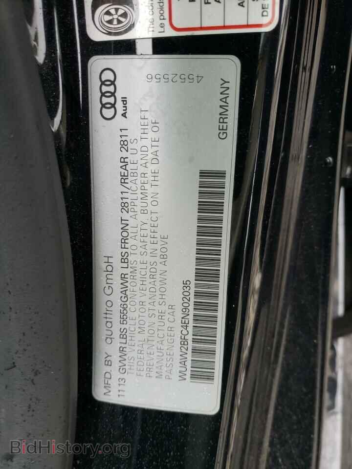 2014 AUDI S7/RS7 - VIN: WUAW2BFC4EN902035 - Фото 13