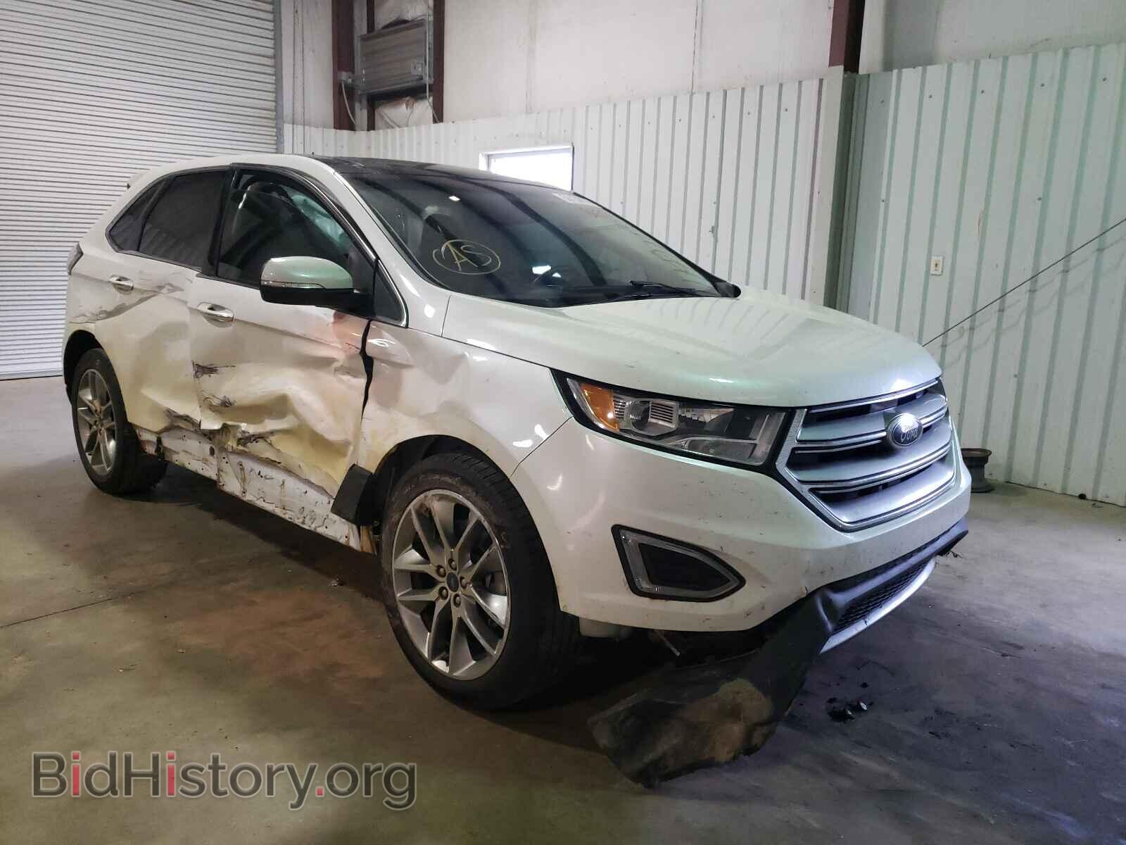 Photo 2FMTK3K8XFBB25103 - FORD EDGE 2015