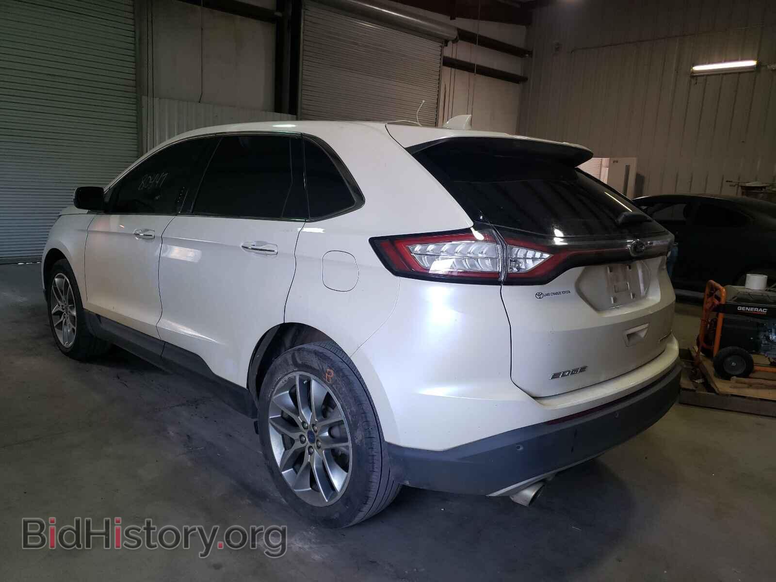 2015 FORD EDGE - VIN: 2FMTK3K8XFBB25103 - Фото 3