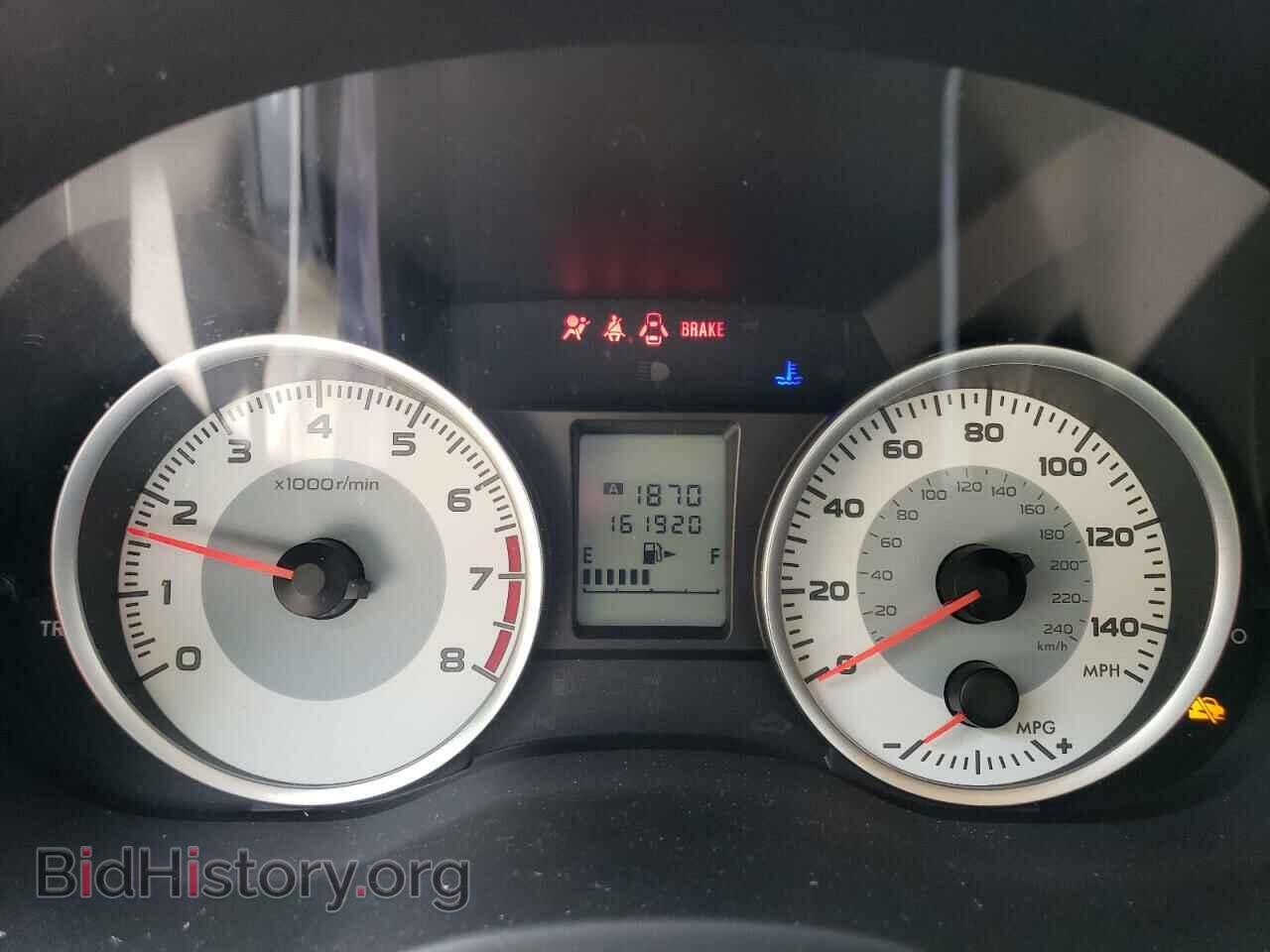 2012 SUBARU IMPREZA - VIN: JF1GPAL69CG222425 - Фото 9