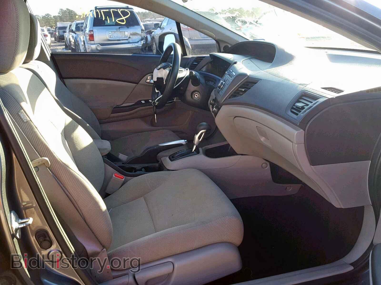 2012 HONDA CIVIC - VIN: 2HGFB2F83CH334473 - Фото 5