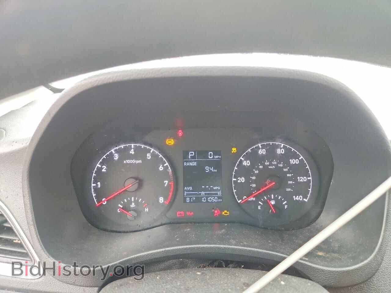 2019 HYUNDAI ACCENT - VIN: 3KPC24A34KE047713 - Фото 9