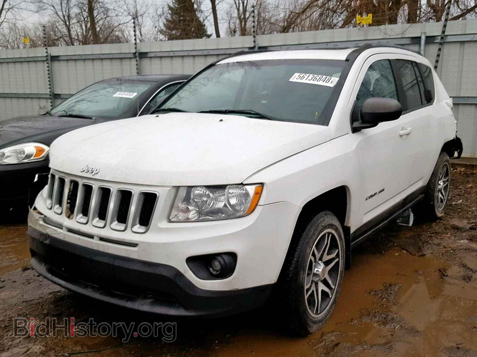 2012 JEEP COMPASS LA - VIN: 1C4NJCEB4CD652504 - Фото 2