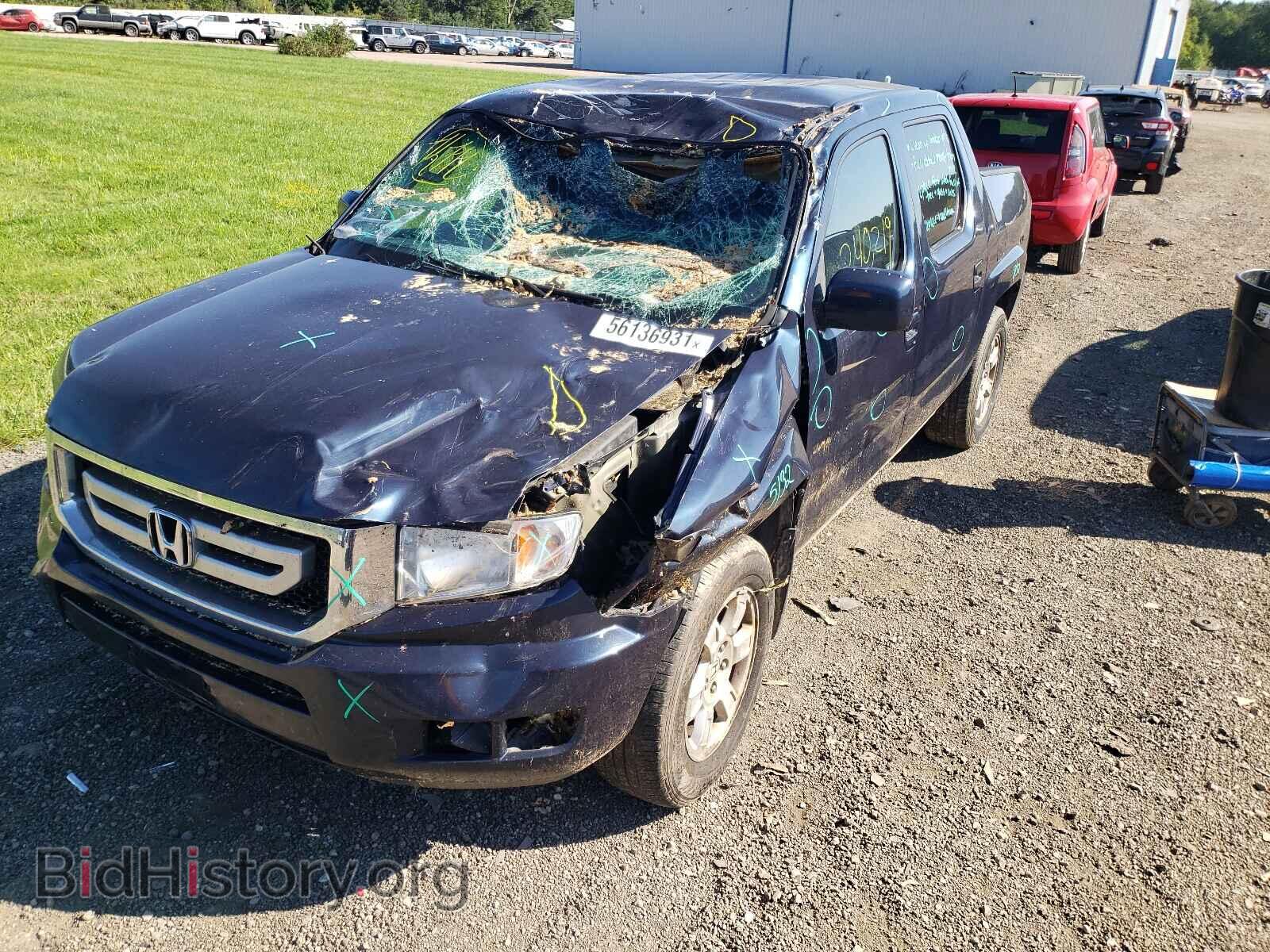 2009 HONDA RIDGELINE - VIN: 5FPYK16429B108235 - Фото 9