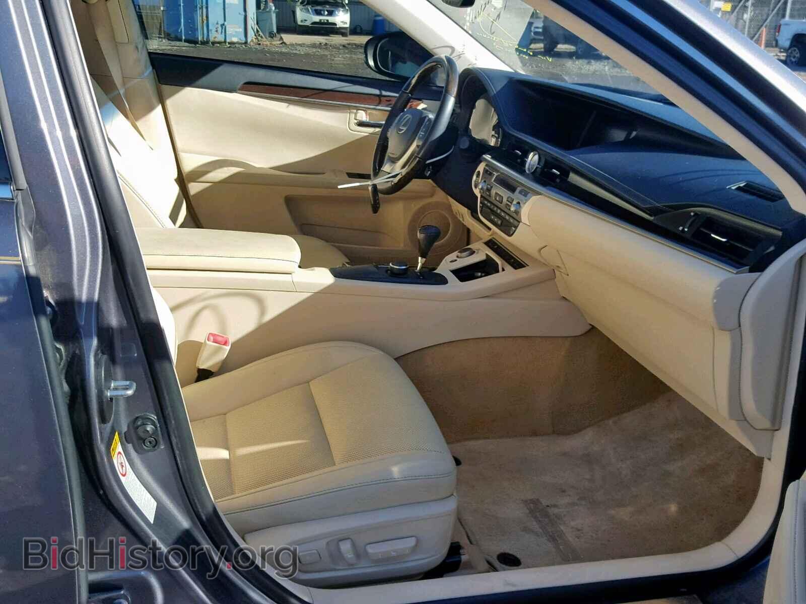 2014 LEXUS ES350 - VIN: JTHBK1GG1E2139348 - Фото 5