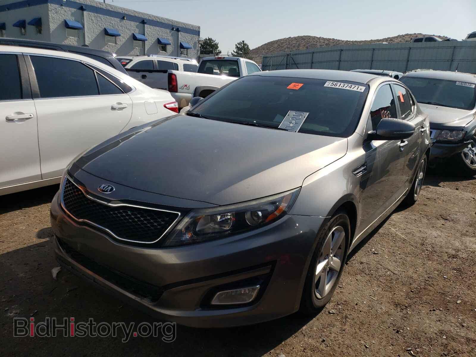 2015 KIA OPTIMA - VIN: 5XXGM4A72FG515563 - Фото 2