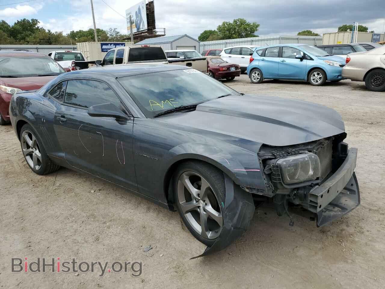 Photo 2G1FB1E38D9128472 - CHEVROLET CAMARO 2013