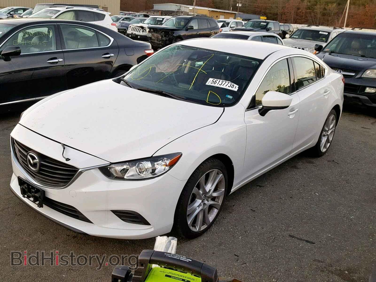 2017 MAZDA 6 - VIN: JM1GL1V54H1122818 - Фото 2