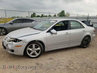 2007 Mazda 6 I, silver — VIN 1YVHP80C975M31967, Copart