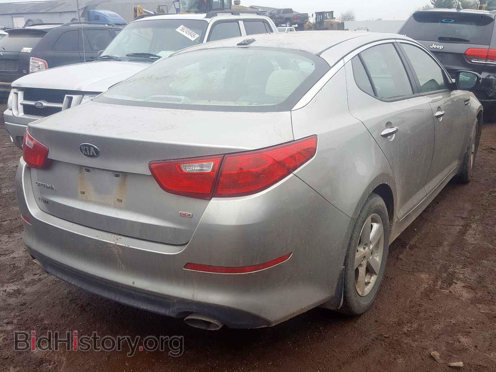 2015 KIA OPTIMA - VIN: KNAGM4A71F5576405 - Фото 4
