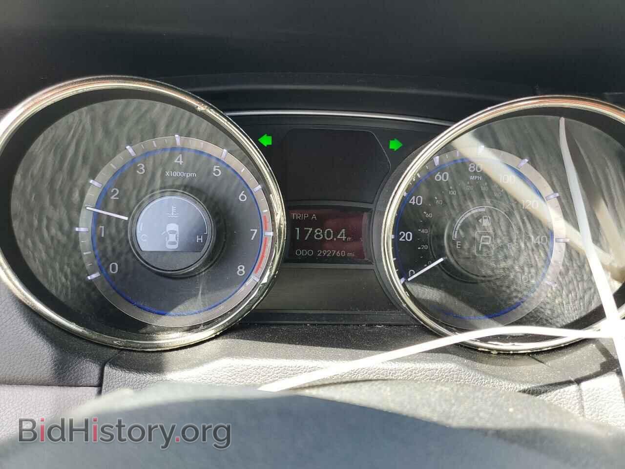 2012 HYUNDAI SONATA - VIN: 5NPEB4AC4CH499456 - Фото 9