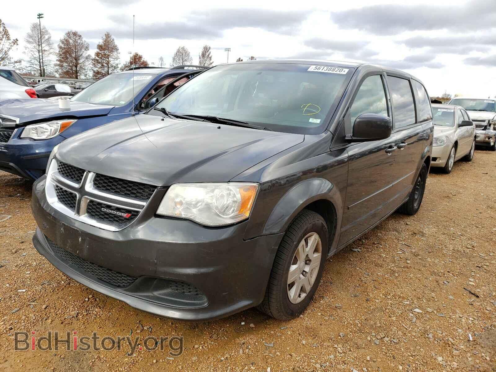 2012 DODGE CARAVAN - VIN: 2C4RDGBG4CR349252 - Фото 2